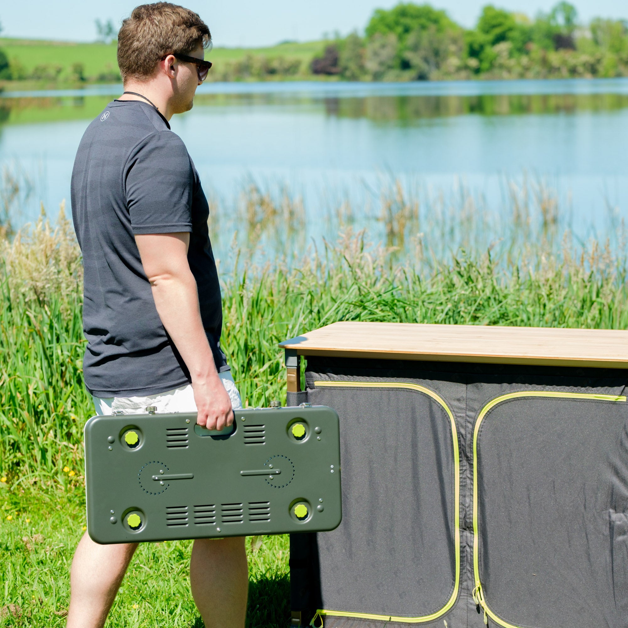 Stealth-Jet breiter Campingkocher