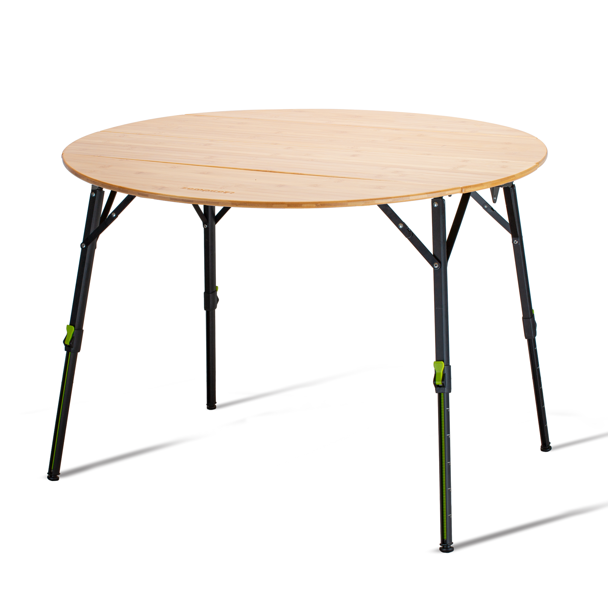テーブル・チェア・ハンモック CAMPMANIA PRODUCTS COMPACT ROUND TABLE S Zempire Kitpac Pro - Round Bamboo Camping Table – Zempire UK