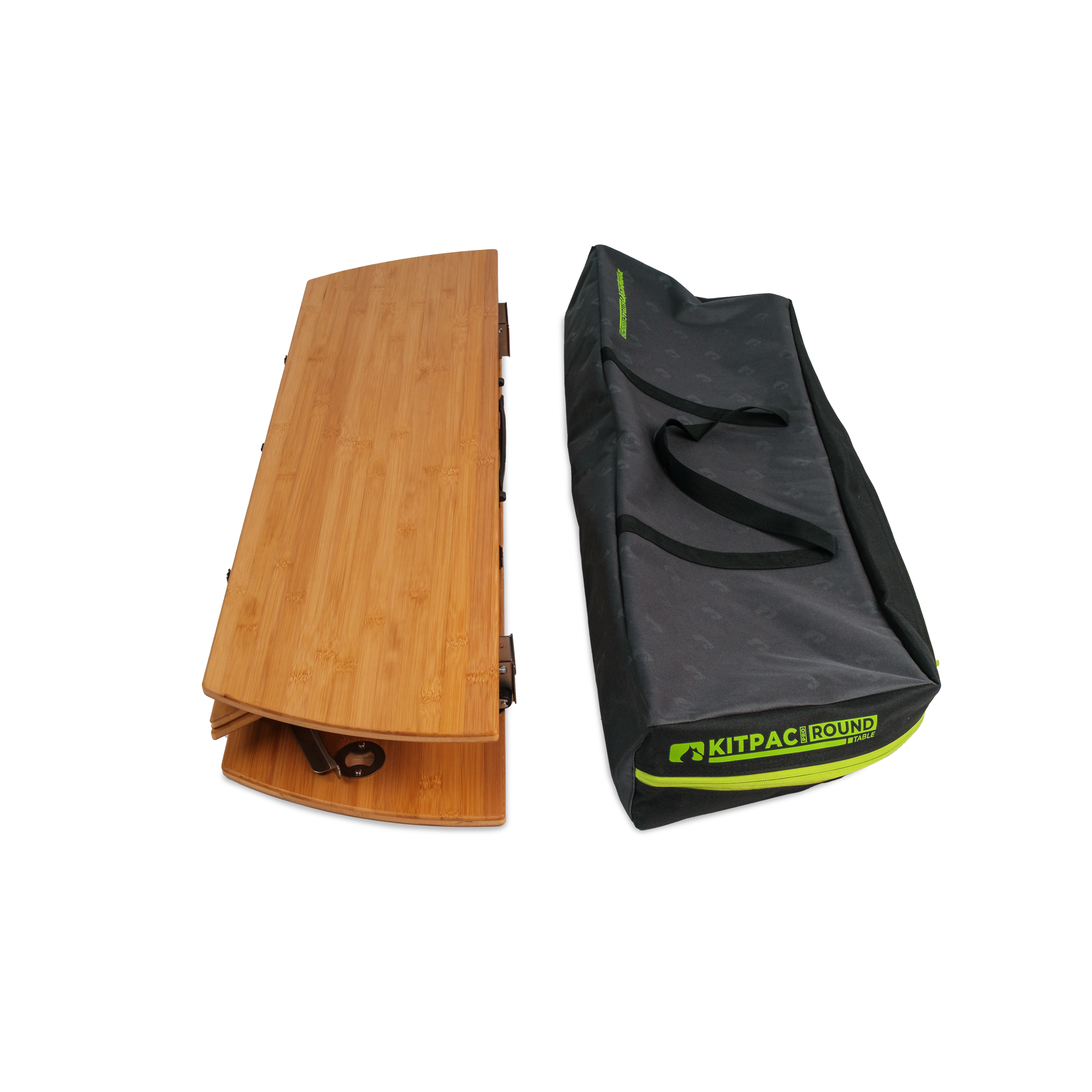 Zempire Kitpac Pro Round Bamboo Camp Table
