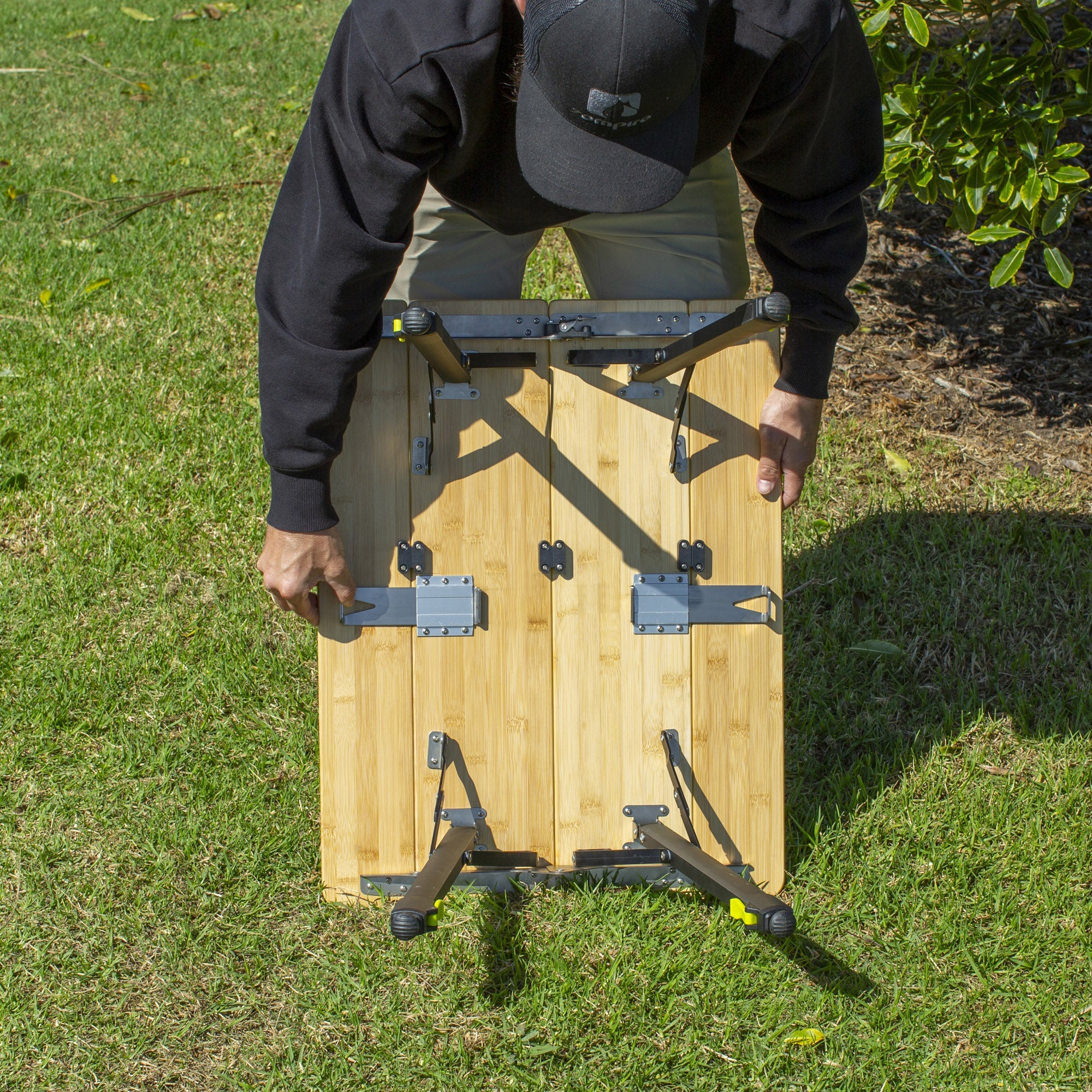 Zempire Kitpac Pro Standard Bamboo Camp Table