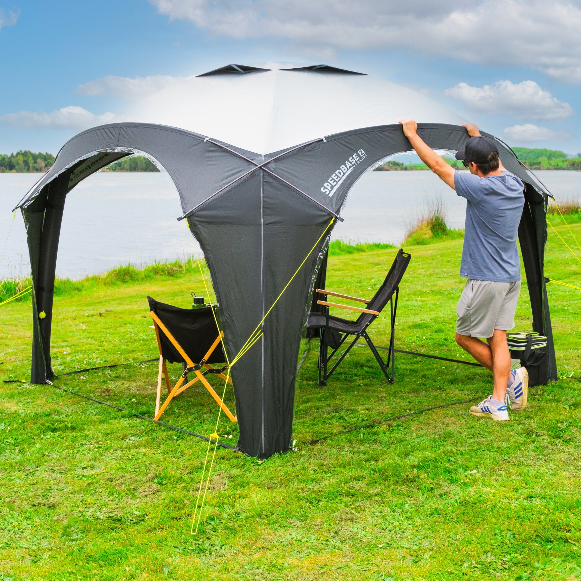 Zempire Speedbase 2 Air Gazebo SPACIOUS & STABLE
