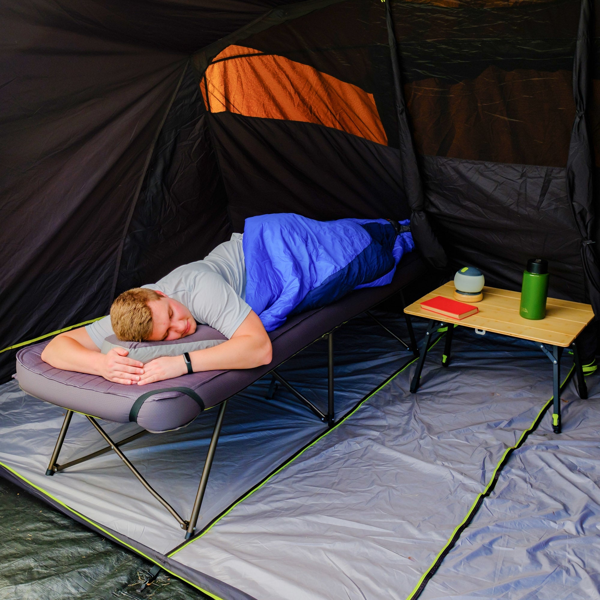 Zempire Z Leg Single Camp Cot Stretcher ANTI-SWAY STABILISING BARS