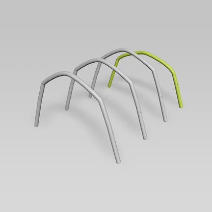 Evo TM V2 Air Beams (Velcro Attachment)