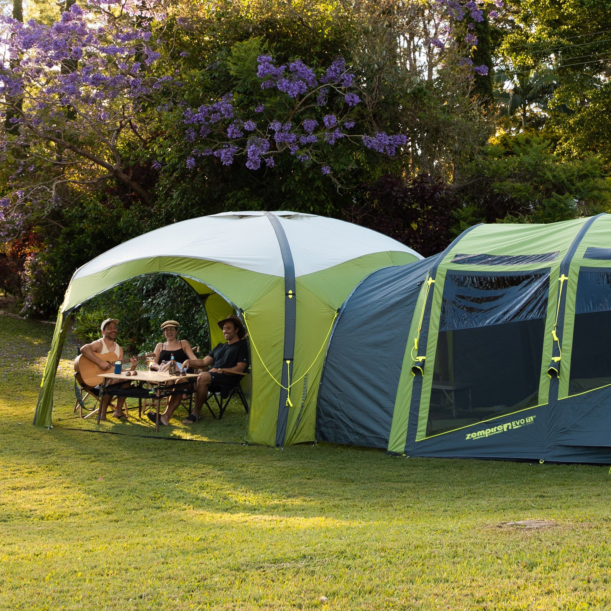 Zempire Evo TL V2 Evobase 3 Gazebo Link TWIN RESIN ZIPPERS