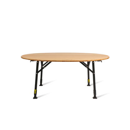 Zempire Kitpac Pro Round Bamboo Camp Table