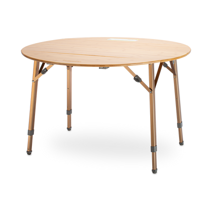 Zempire Kitpac Round V2 Bamboo Camp Table