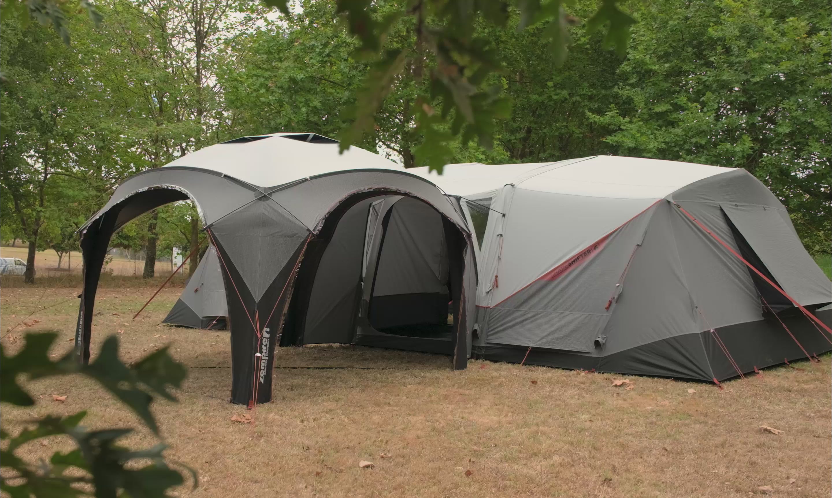 Load video: Shapeshifter air tent video